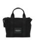 The Tote Bag, &pound;120, Handbags, Black, Canvas, Back view